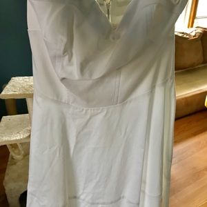 White strapless express